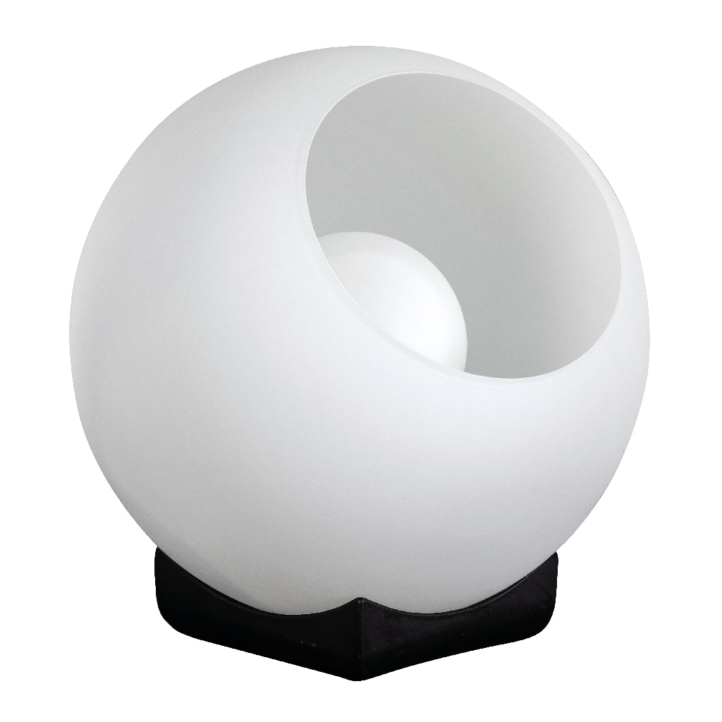 Tafellamp opaal Orb 25cm