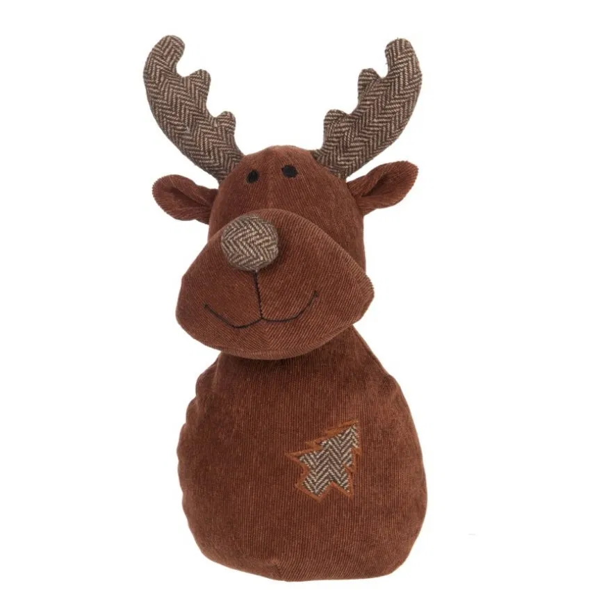 deco rendier bruin 25cm
