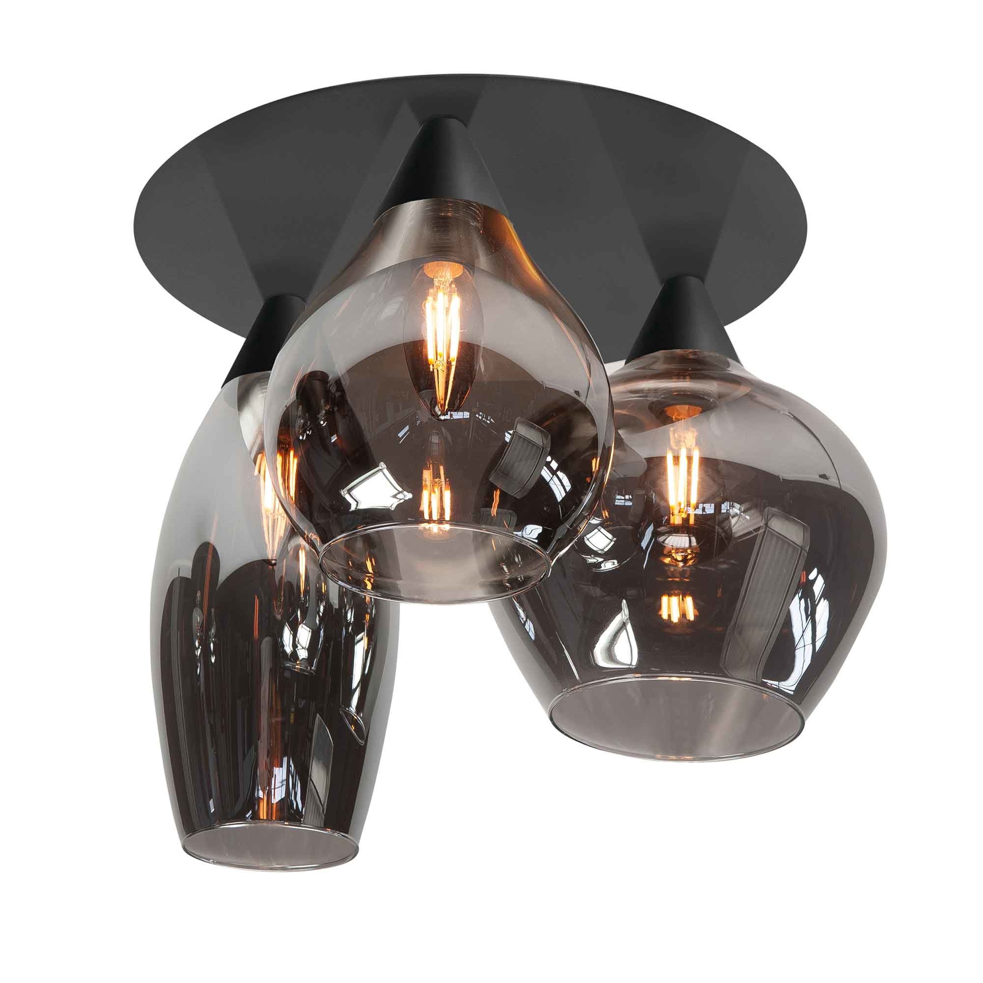 plafondlamp smoke Cambio 3 lichts