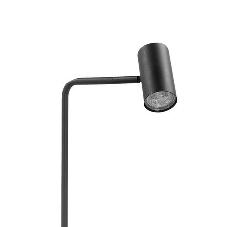 Vloerlamp zwart Burgos 1 lichts detail