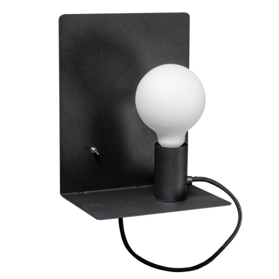 Wandlamp zwart Magneto